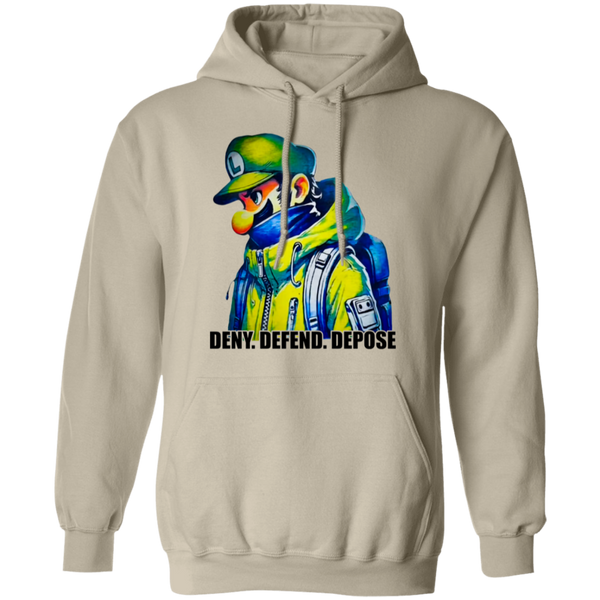 Deny Defend Depose Cartoon Hoodie