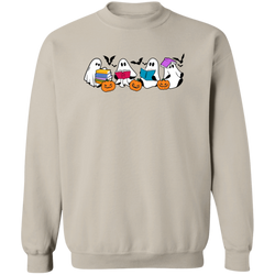 Ghost Book Halloween Sweatshirt