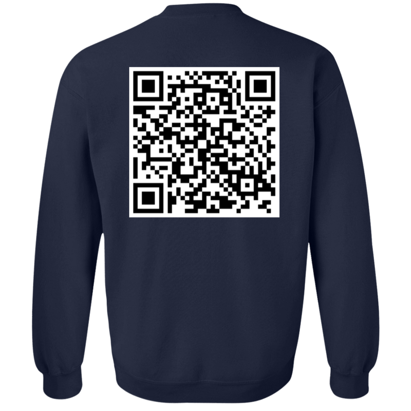 Have I Not Commanded You QR Code Sweatshirt