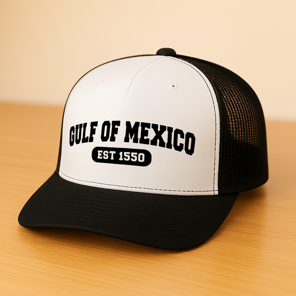 Gulf of Mexico Est. 1550 Trucker Hat