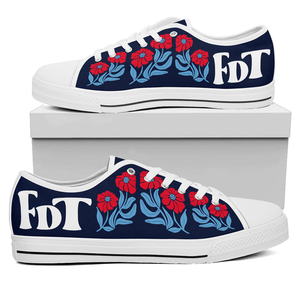FDT Anti Trump Low Top Canvas Shoe