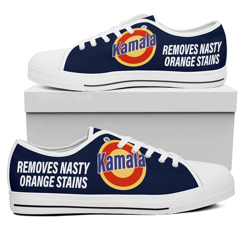 Kamala Remove Stains Low Top Canvas Shoe