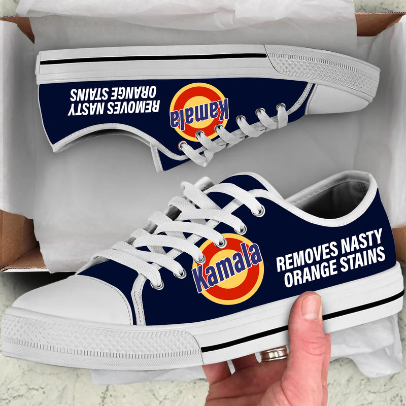 Kamala Remove Stains Low Top Canvas Shoe