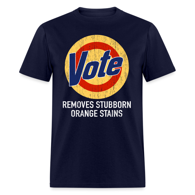 Vote T Shirt - navy
