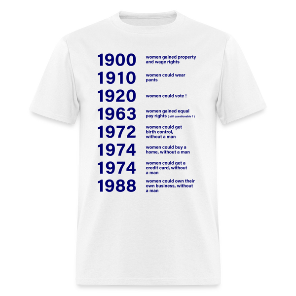 Women Power T Shirt - white